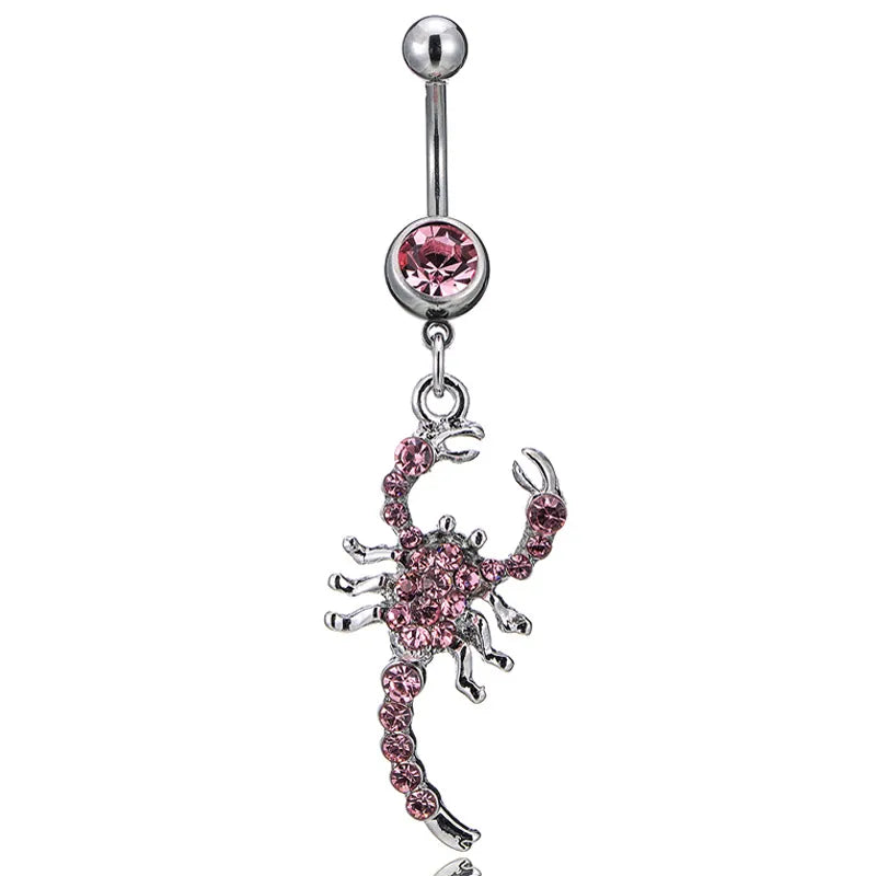 SCORPION BELLY RING