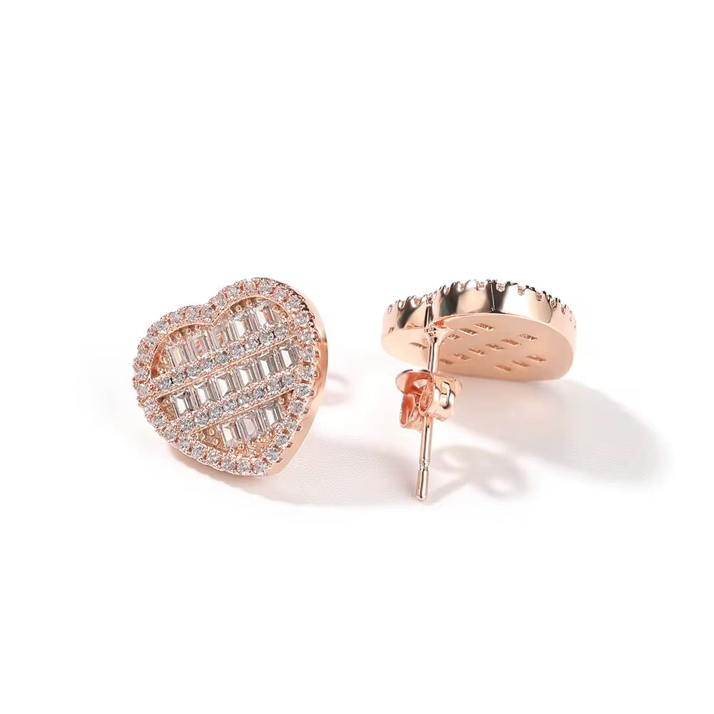 HEART ICE EARRINGS