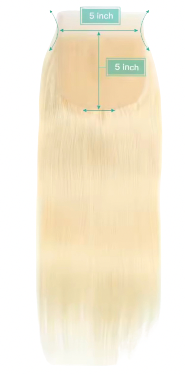613 TRANSPARENT FRONTAL/CLOSURES