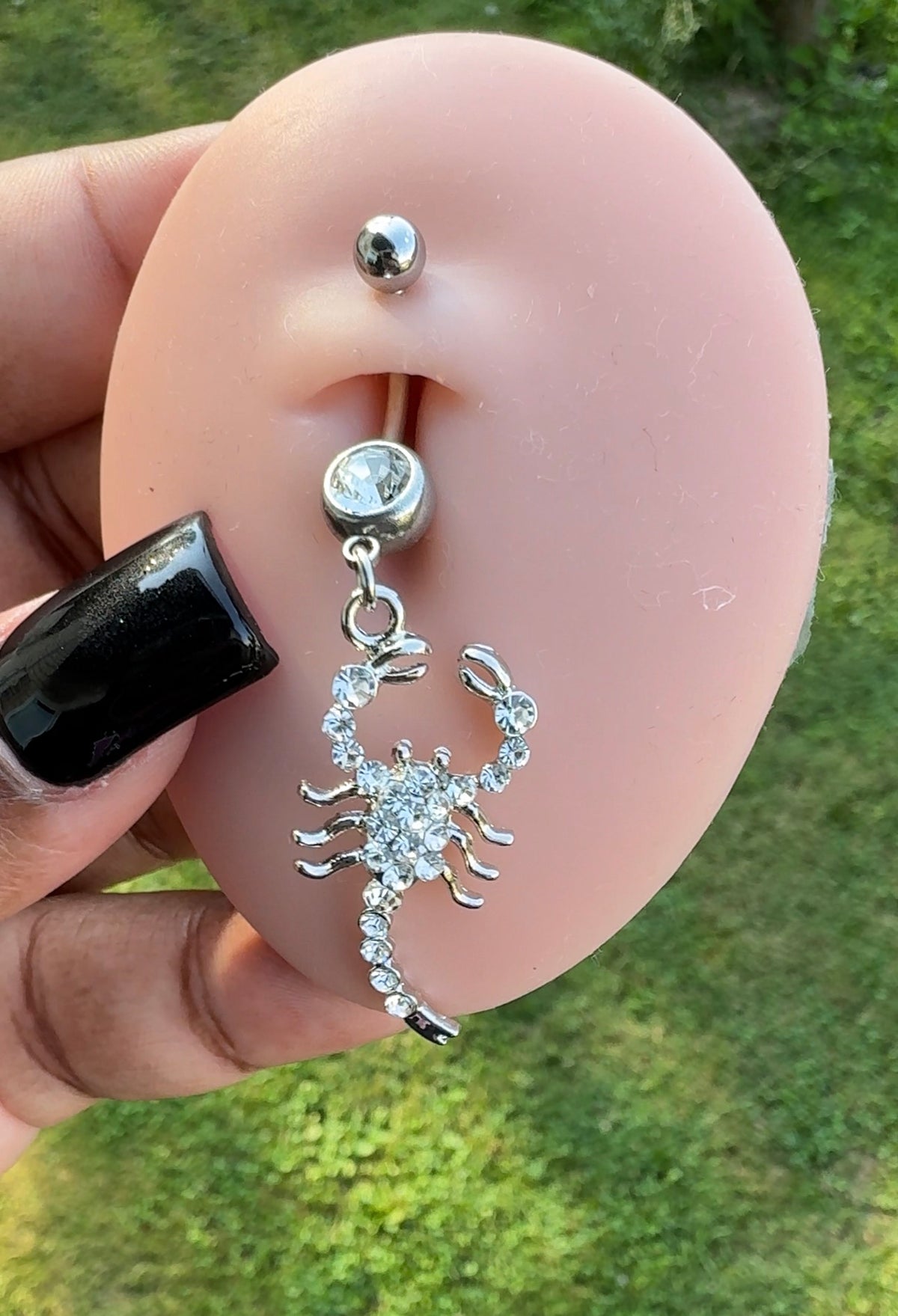 SCORPION BELLY RING