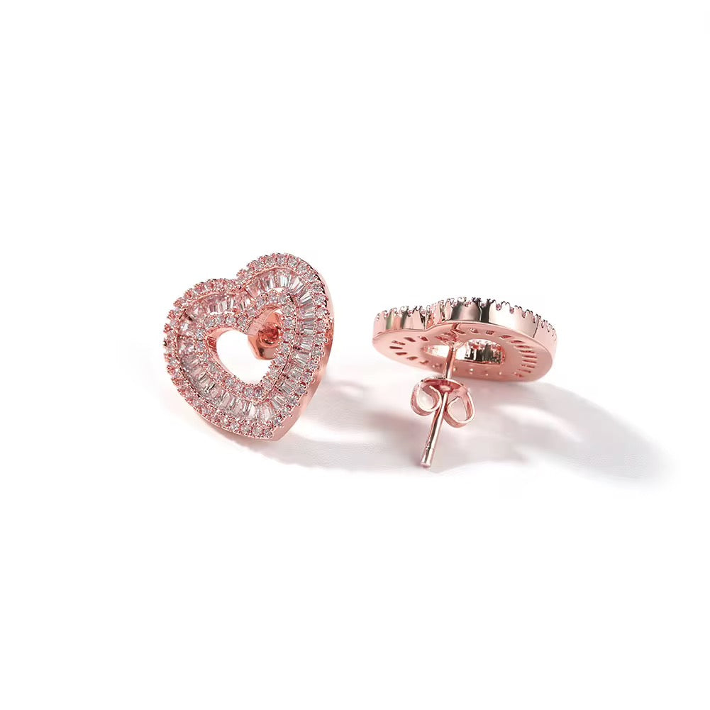 HEART HALO EARRINGS